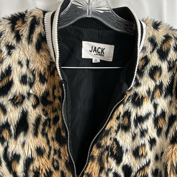 Faux Fur Cheetah Bomber by BB DAKOTA - Picture 4 of 5